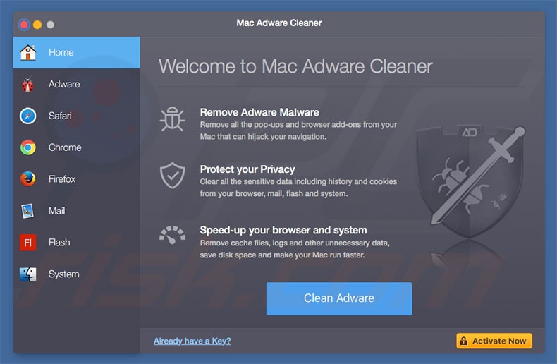 mac adware cleaner popup removal